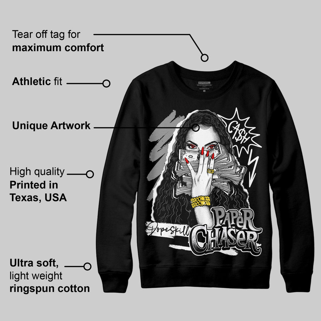 85 Black White 1s DopeSkill Sweatshirt NPC Graphic