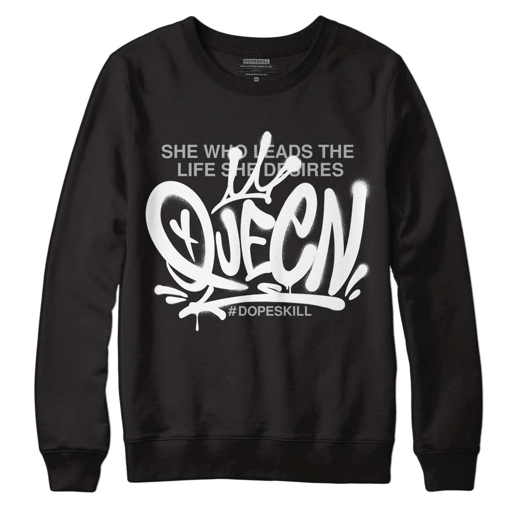 85 Black White 1s DopeSkill Sweatshirt Queen Graphic