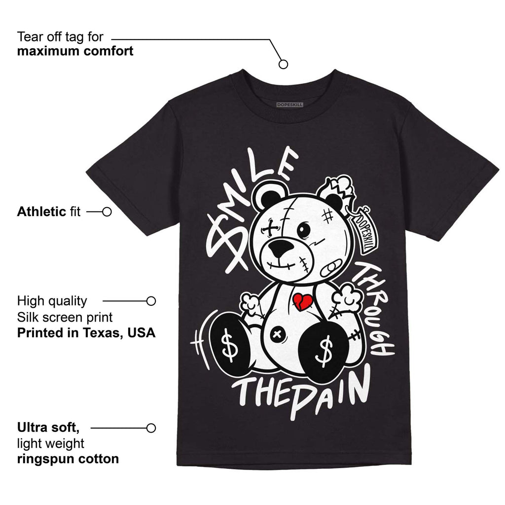 85 Black White 1s DopeSkill T-Shirt BEAN Graphic