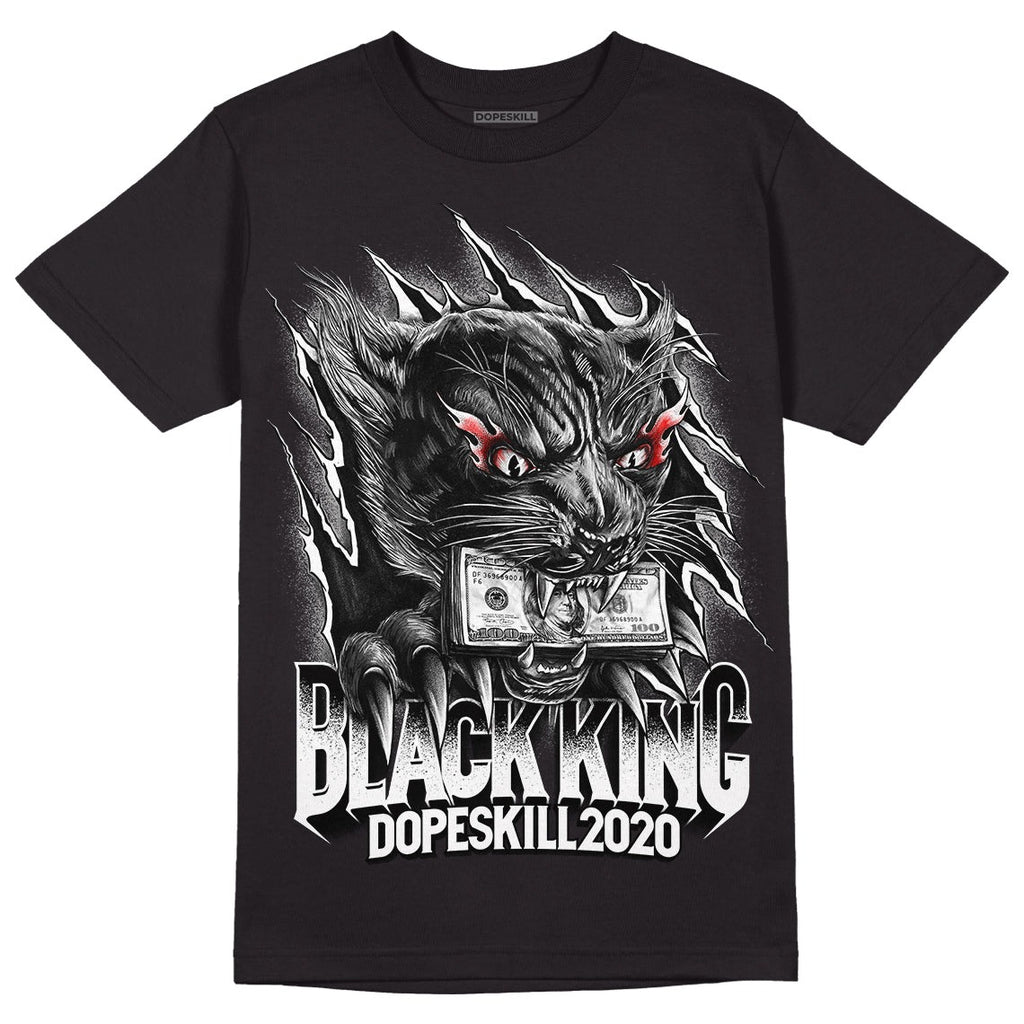 85 Black White 1s DopeSkill T-Shirt Black King Graphic