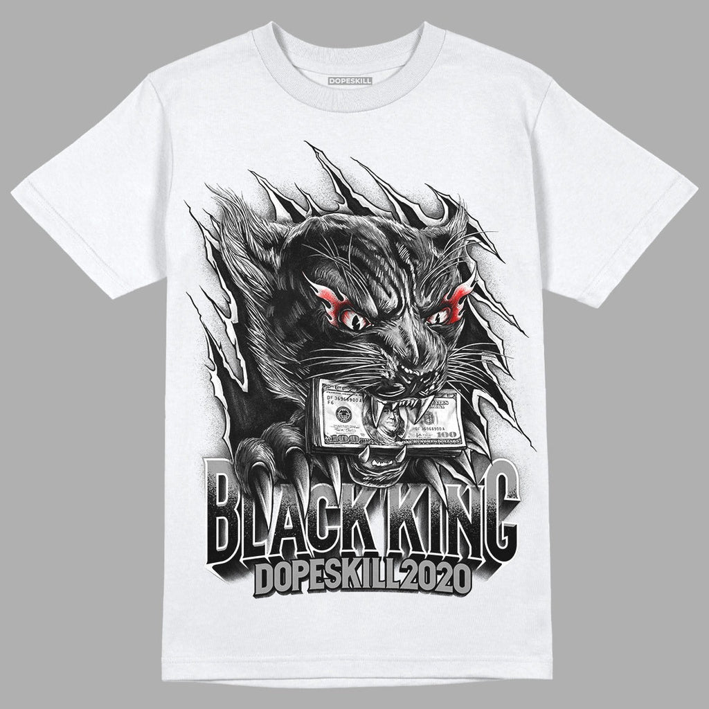 85 Black White 1s DopeSkill T-Shirt Black King Graphic