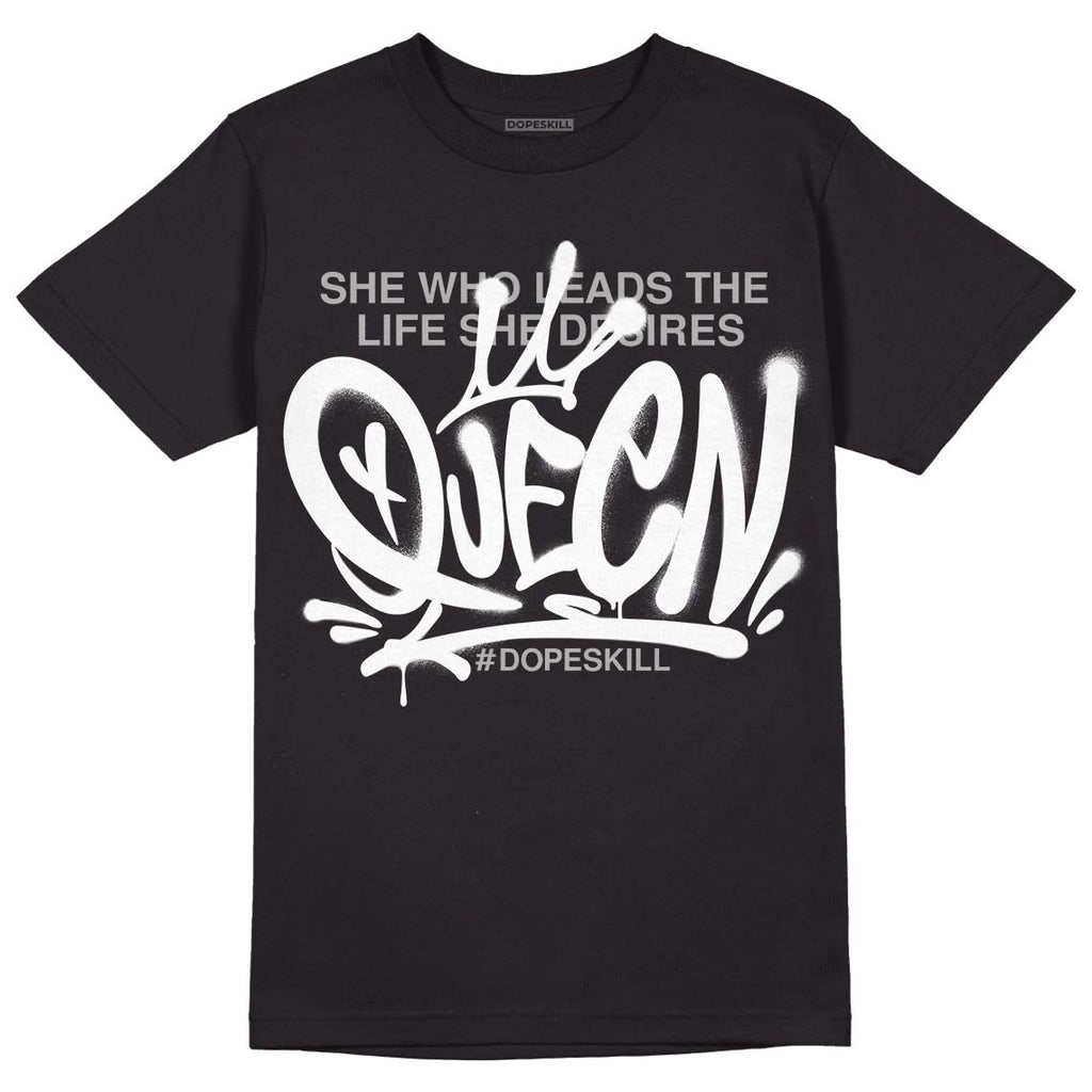 85 Black White 1s DopeSkill T-Shirt Queen Graphic