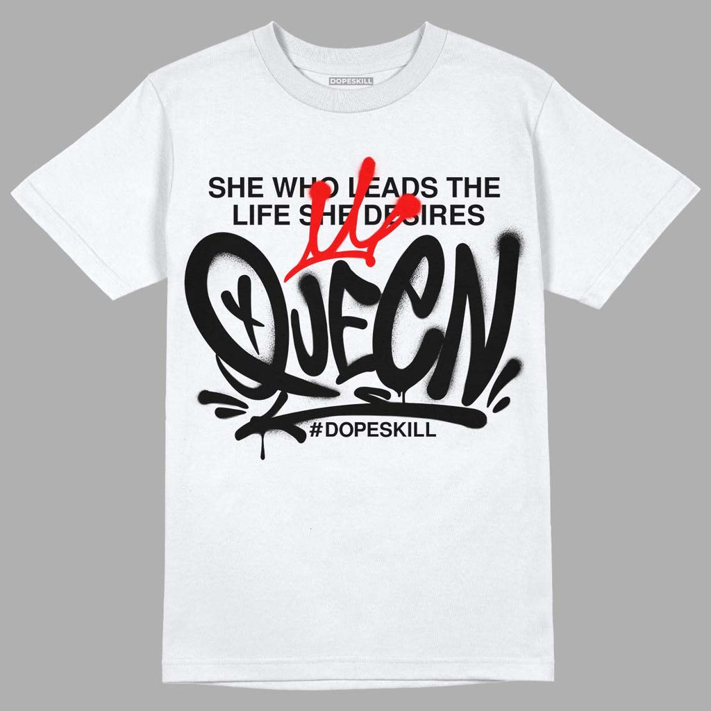 85 Black White 1s DopeSkill T-Shirt Queen Graphic