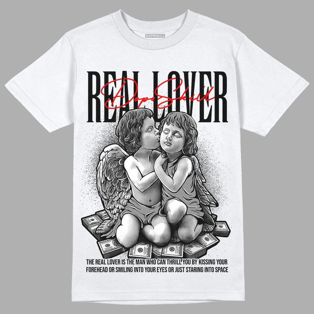 85 Black White 1s DopeSkill T-Shirt Real Lover Graphic