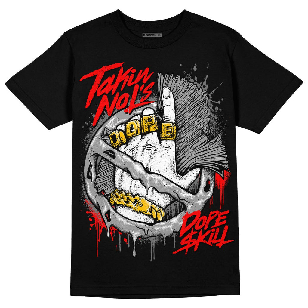 85 Black White 1s DopeSkill T-Shirt Takin No L's Graphic