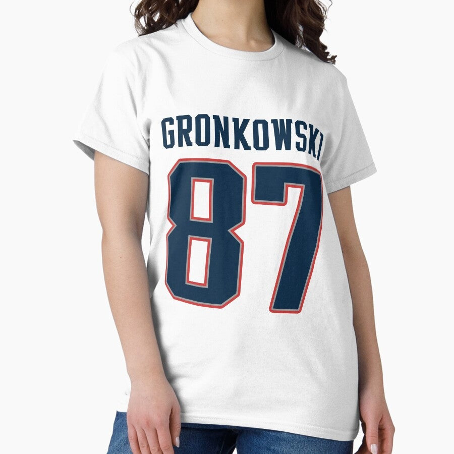 87 gronkowski superbowl Classic T-Shirt
