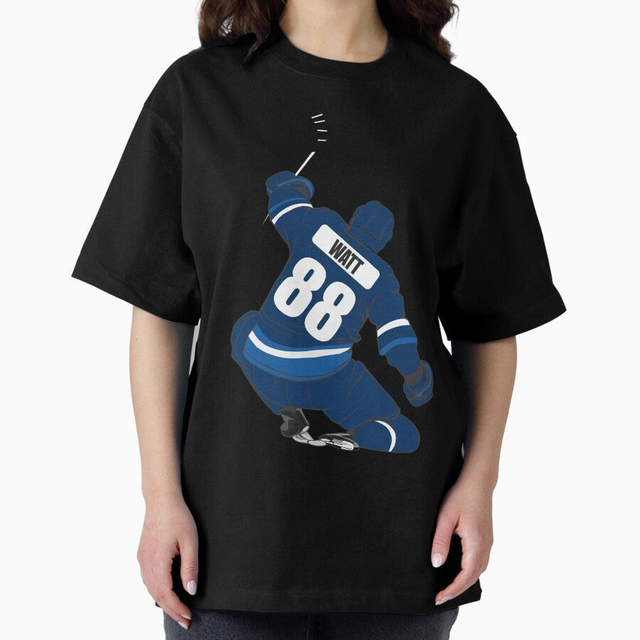88 Watt Hockey Products Oversized T-Shirt