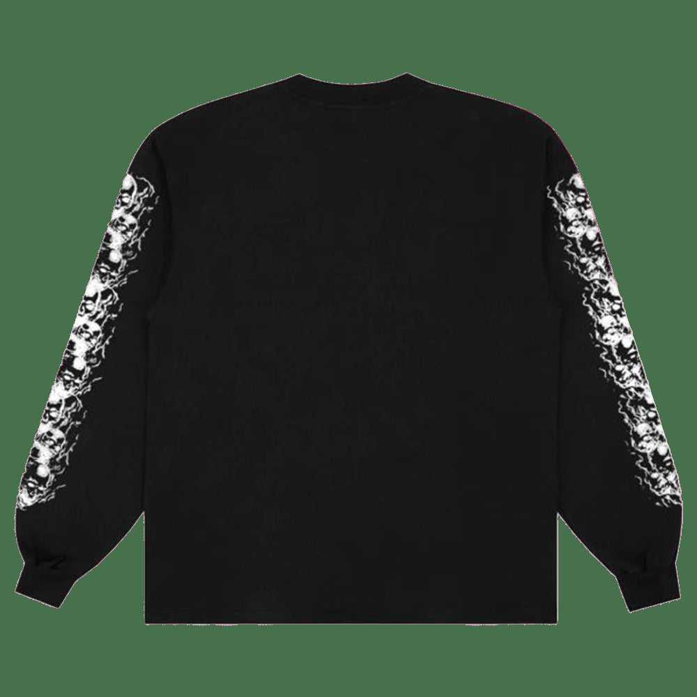 8thwndr Merch Skull Long Sleeve T-Shirt Gifts For Father's Day Ideas