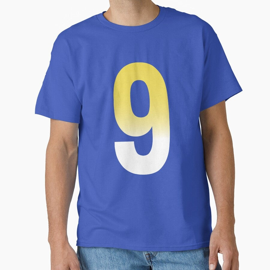 9 Yellow Gradient Classic T Shirt