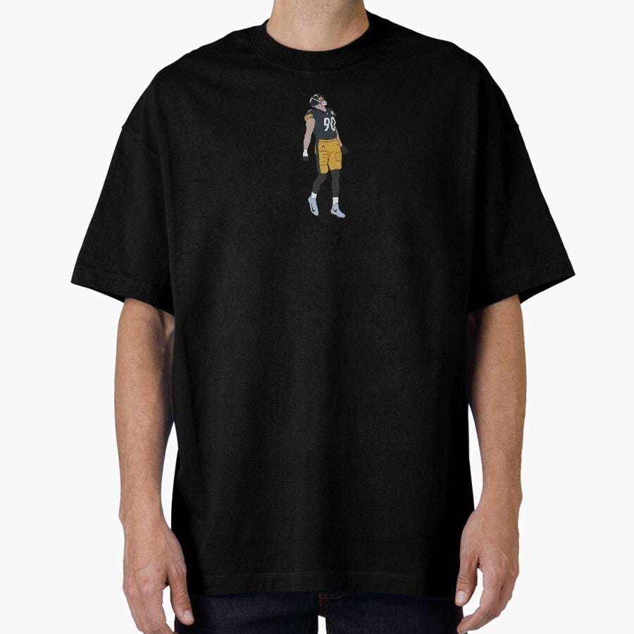 #90 TJ Watt Oversized T-Shirt