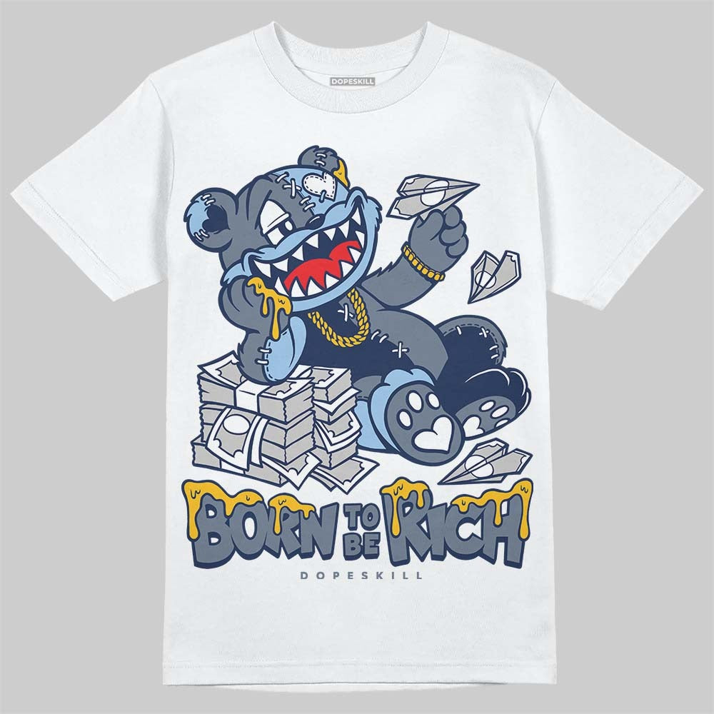 9060 Grey Day DopeSkill T-Shirt Born To Be Rich Graphic