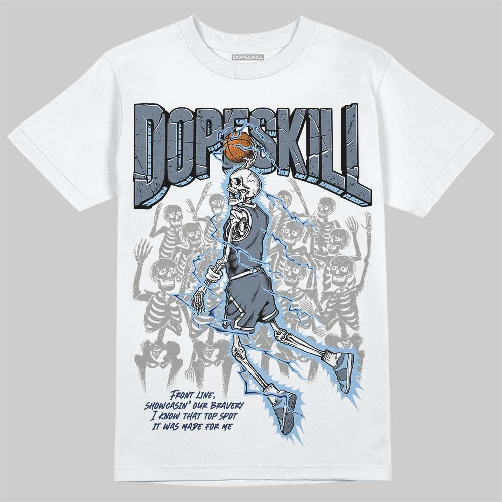 9060 Grey Day DopeSkill T-Shirt Thunder Dunk Graphic