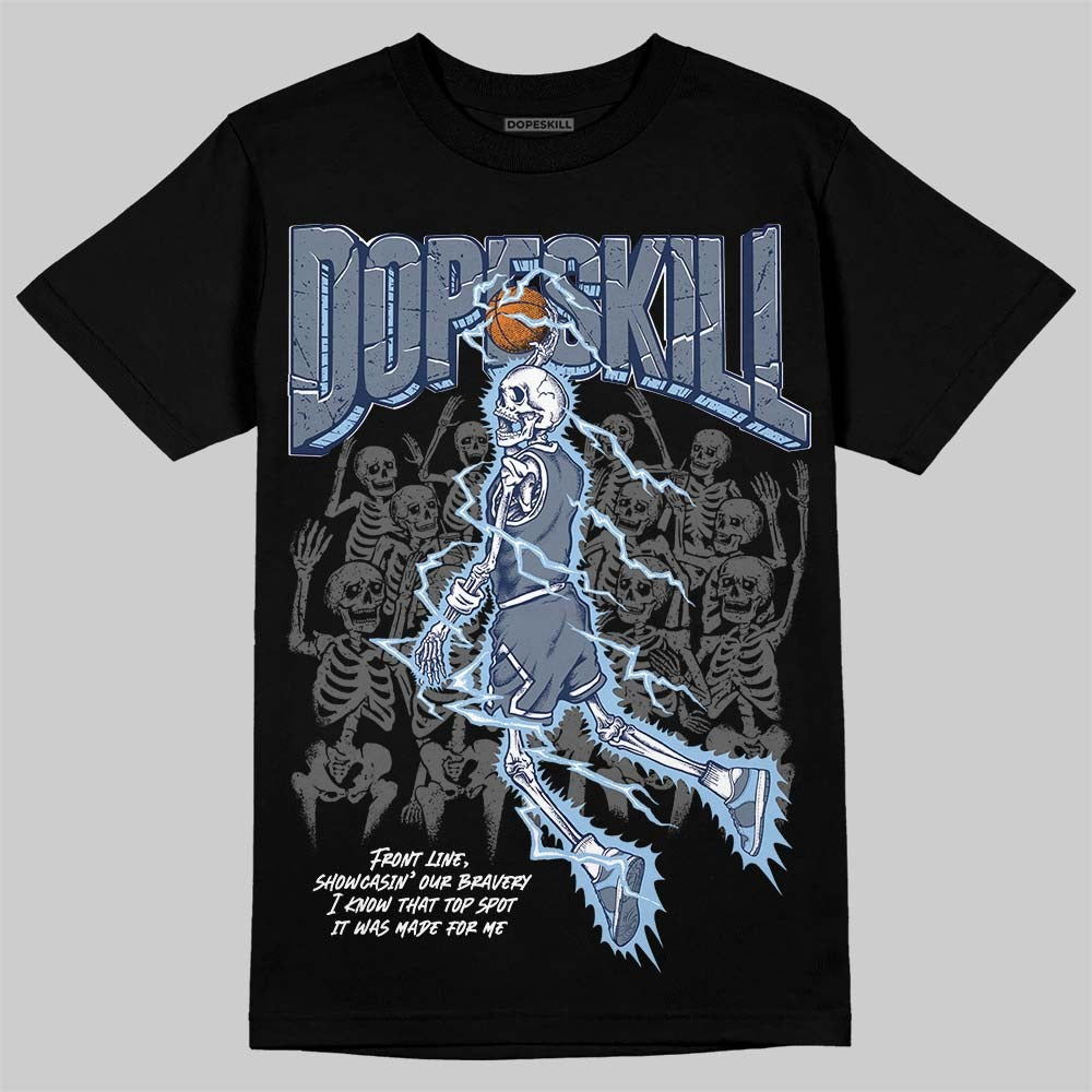 9060 Grey Day DopeSkill T-Shirt Thunder Dunk Graphic