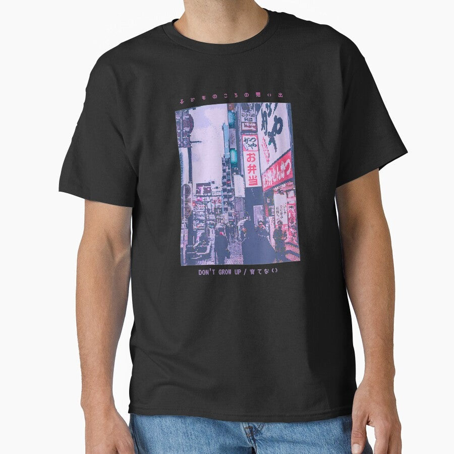 90S Lofi Tokyo Japanese Streetwear Aesthetic Graphic Classic T Shirt