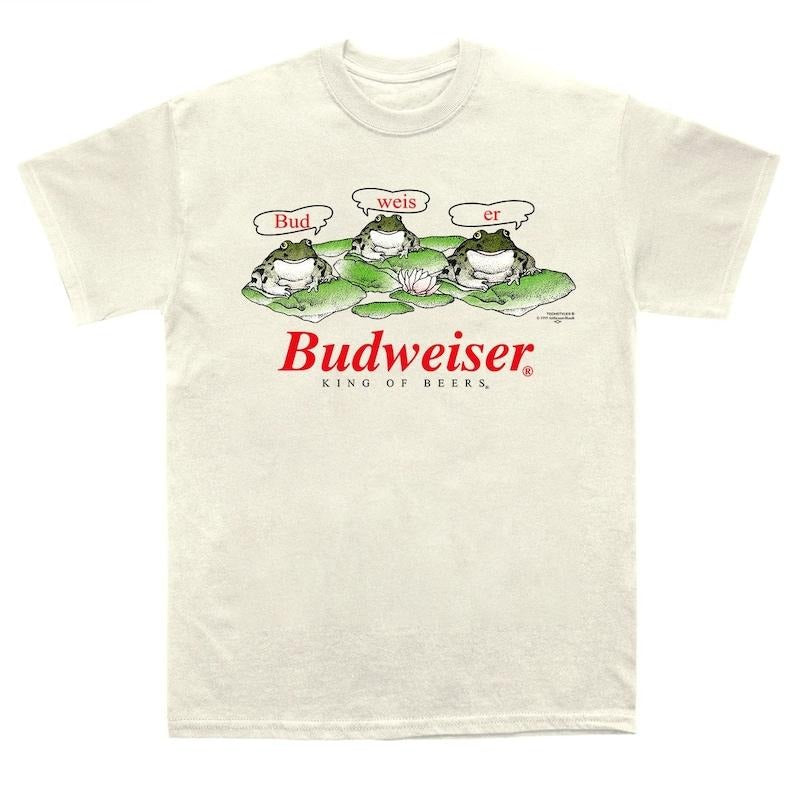95' Beer Frogs T-Shirt, Bud Weis Er Frog T-Shirt, King Of Beer Shirt, Beer Lover Shirt, 90s  T-shirt, sweater and Hoodie