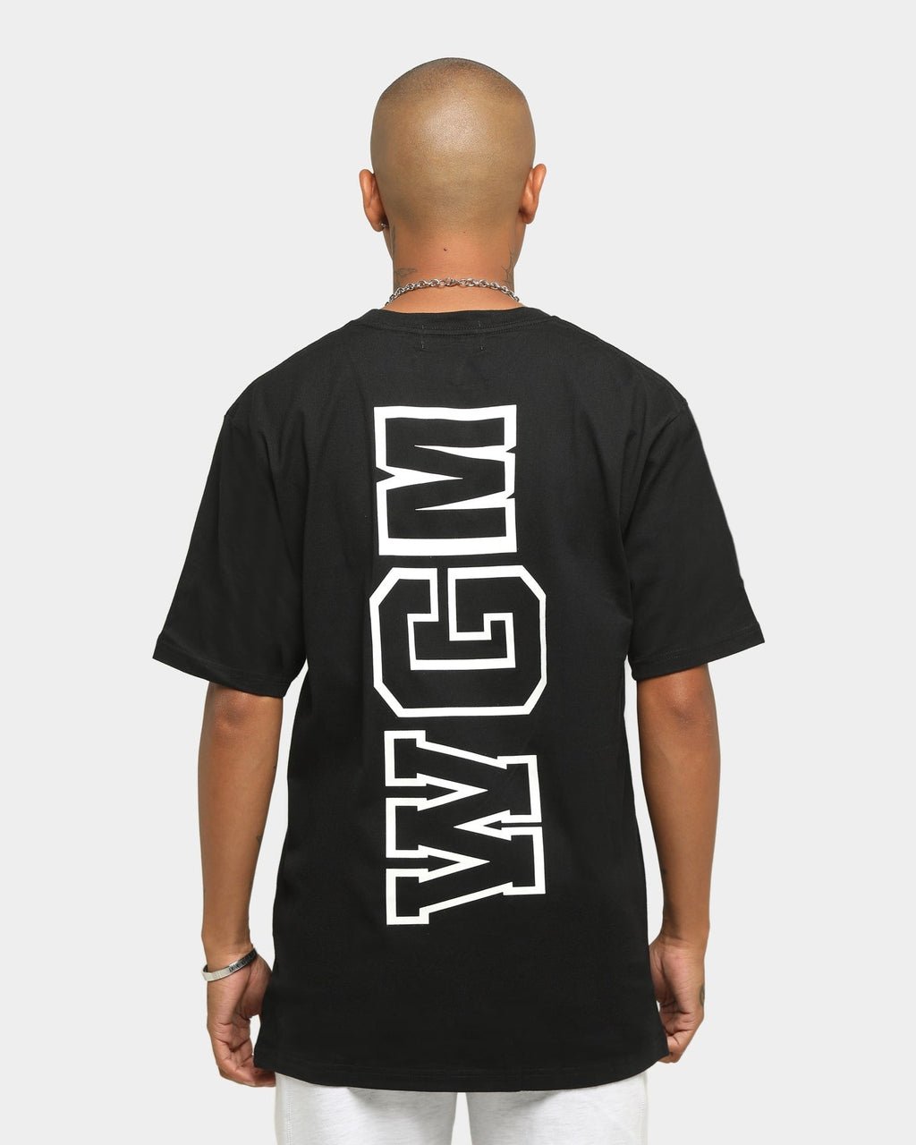 A Bathing Ape Men's Big WGM Shark Emblem Short Sleeve T-Shirt Black