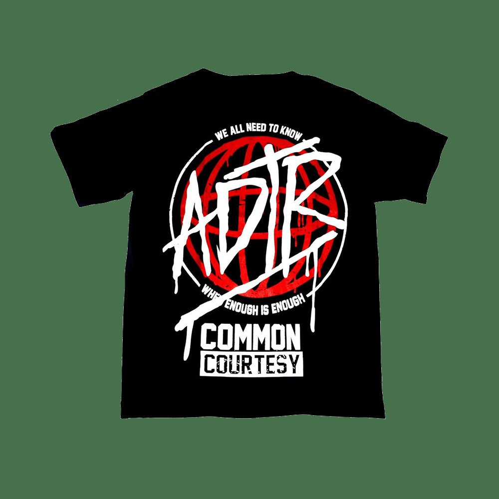 A Day To Remember Merch A Day To Remember Common Courtesy Enough Is Enough T-Shirt Fans Gifts