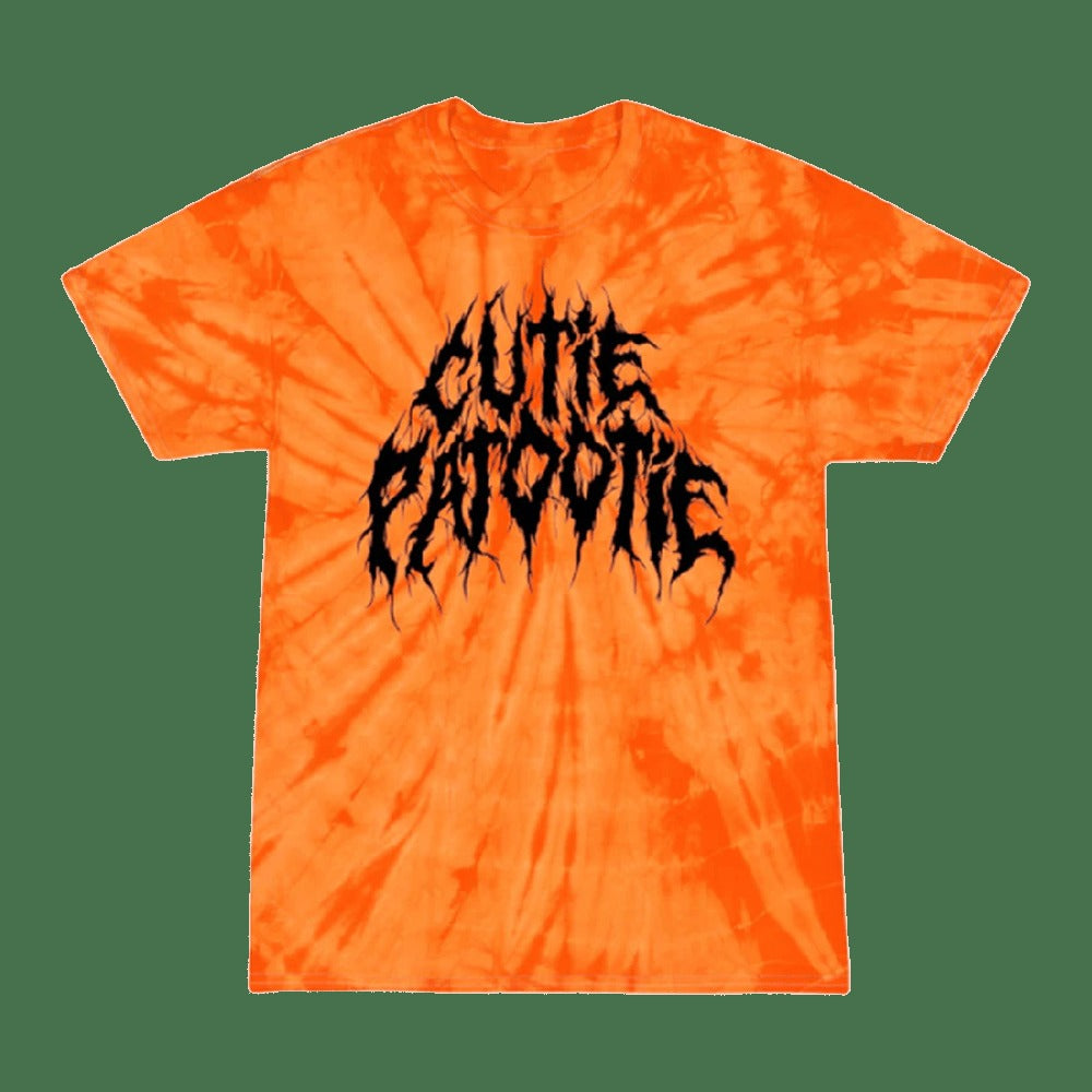 A Good Cult Merch Orange Tie Dye Cutie Patootie T-Shirt Gifts For Father In Law