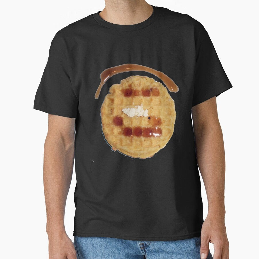A Happy Waffle Face Classic T Shirt