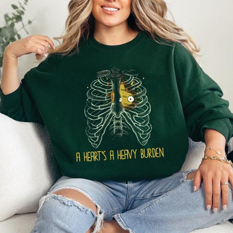 A Heart's A Heavy Burden Sweatshirt, T-Shirt, Hoodie style 001