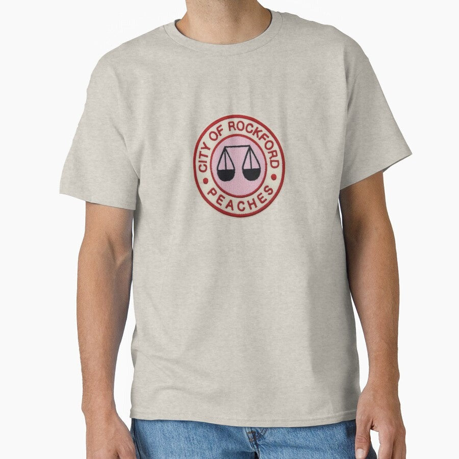 A League Of Their Own - Rockford Peaches Patch Classic T-Shirt