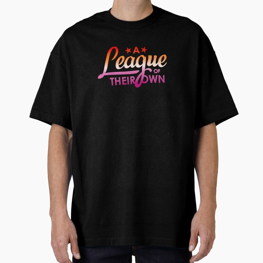 A League of Their Own- Sunset Oversized T-Shirt