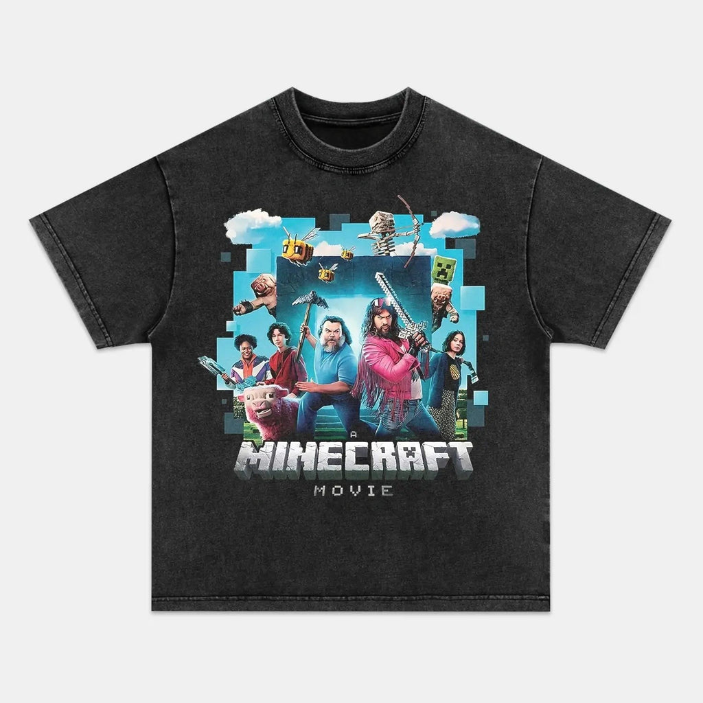 A MINECRAFT MOVIE V5 TEE Style001