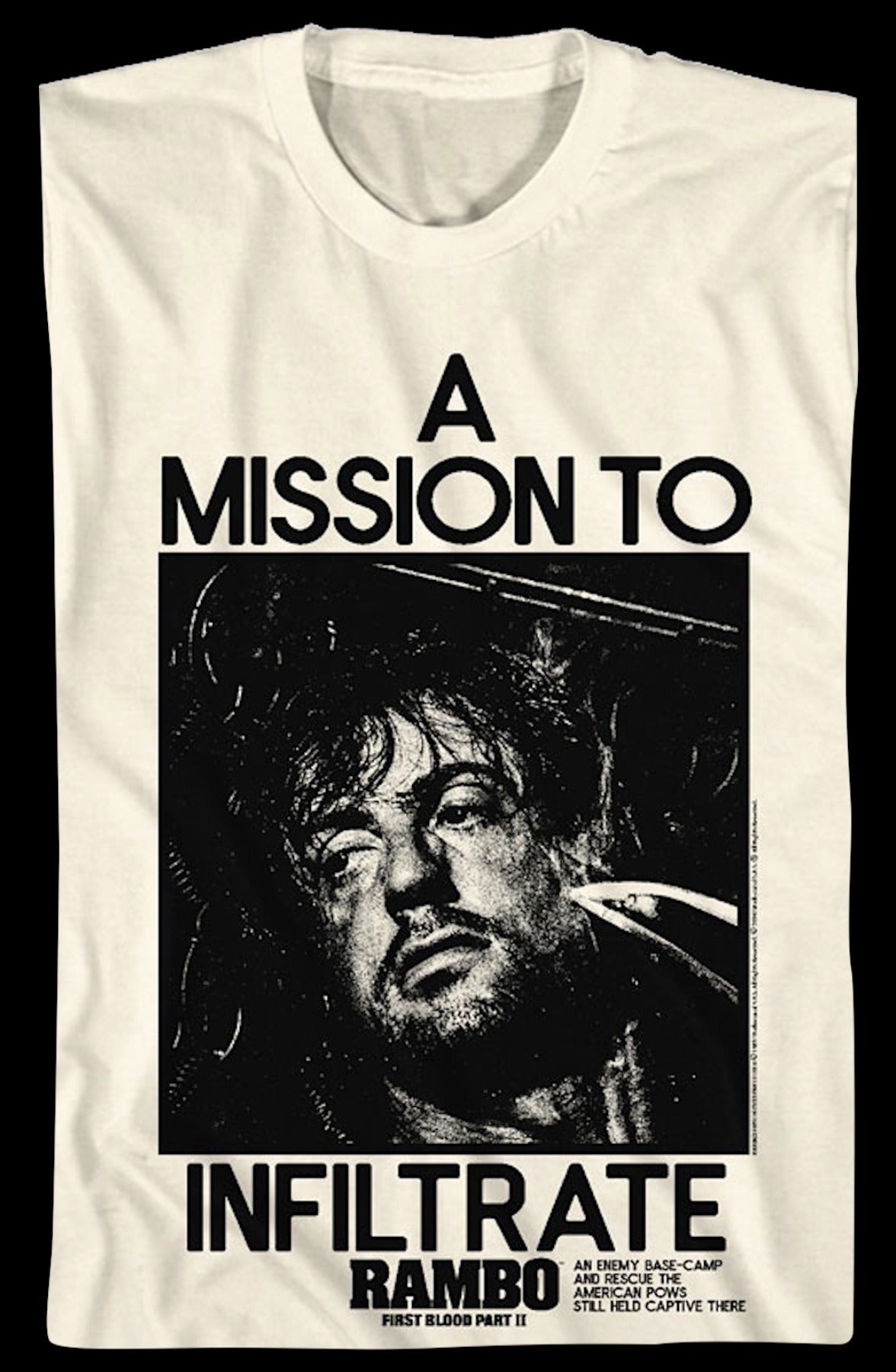 A Mission To Infiltrate Rambo T-Shirt