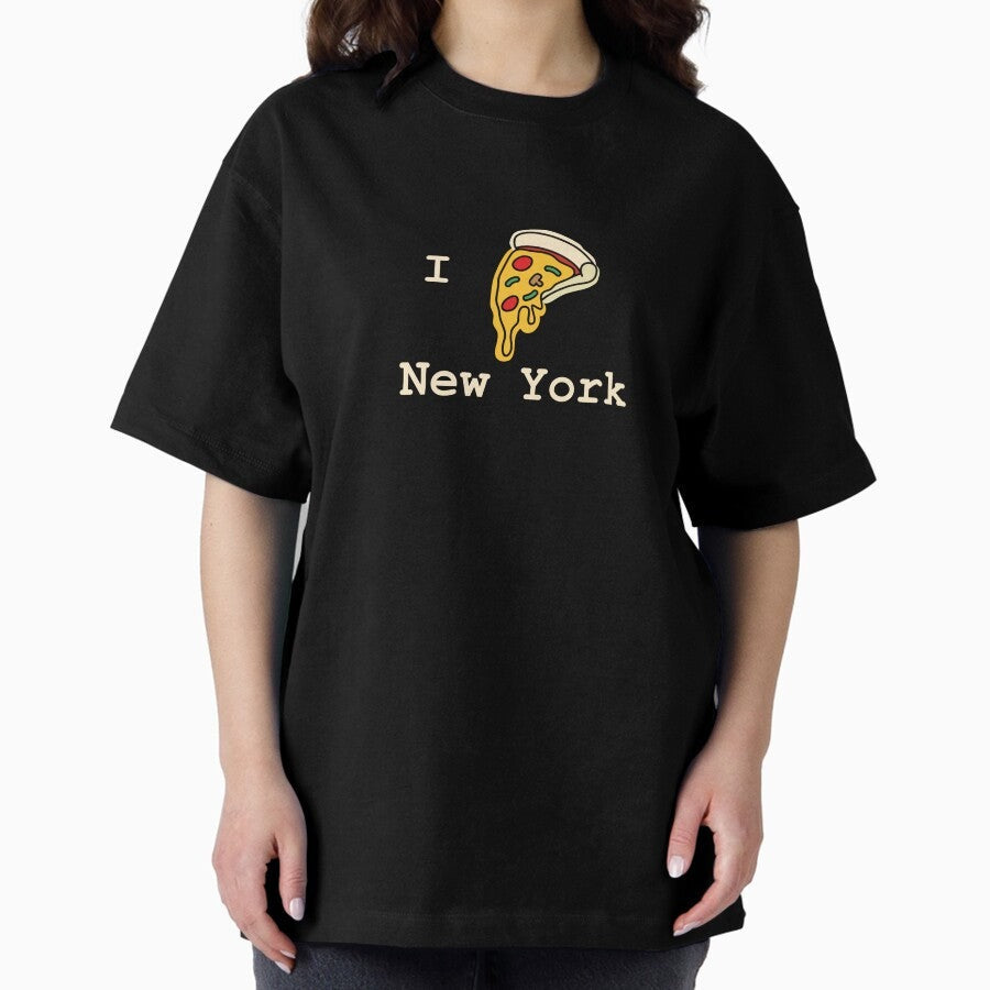A New York Slice Oversized T-Shirt