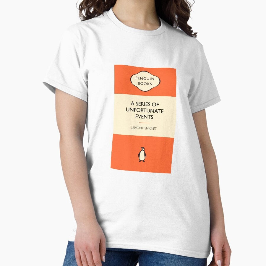 A Series Of Unfortunate Events Penguin Classics Cover Design Classic T Shirt
