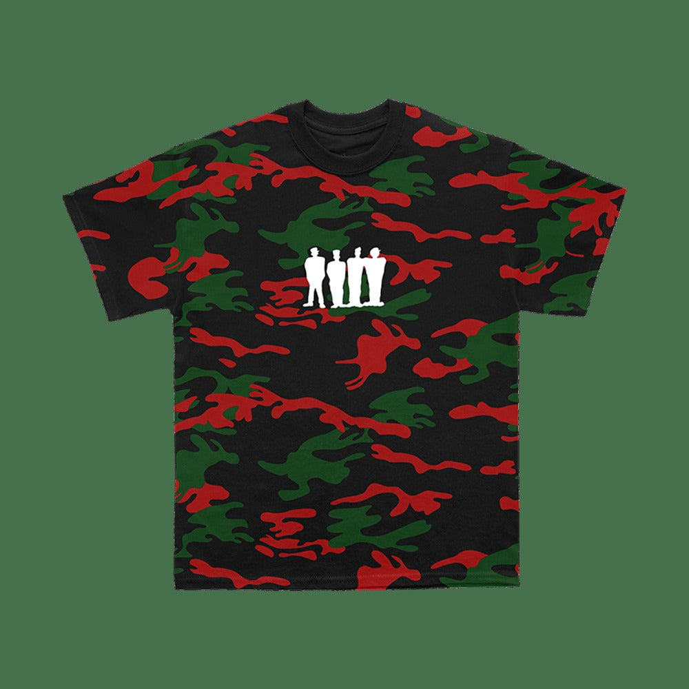 A Tribe Called Quest Merch ATCQ Camo T-Shirt Father's Day Gifts For Hip Hop Fans