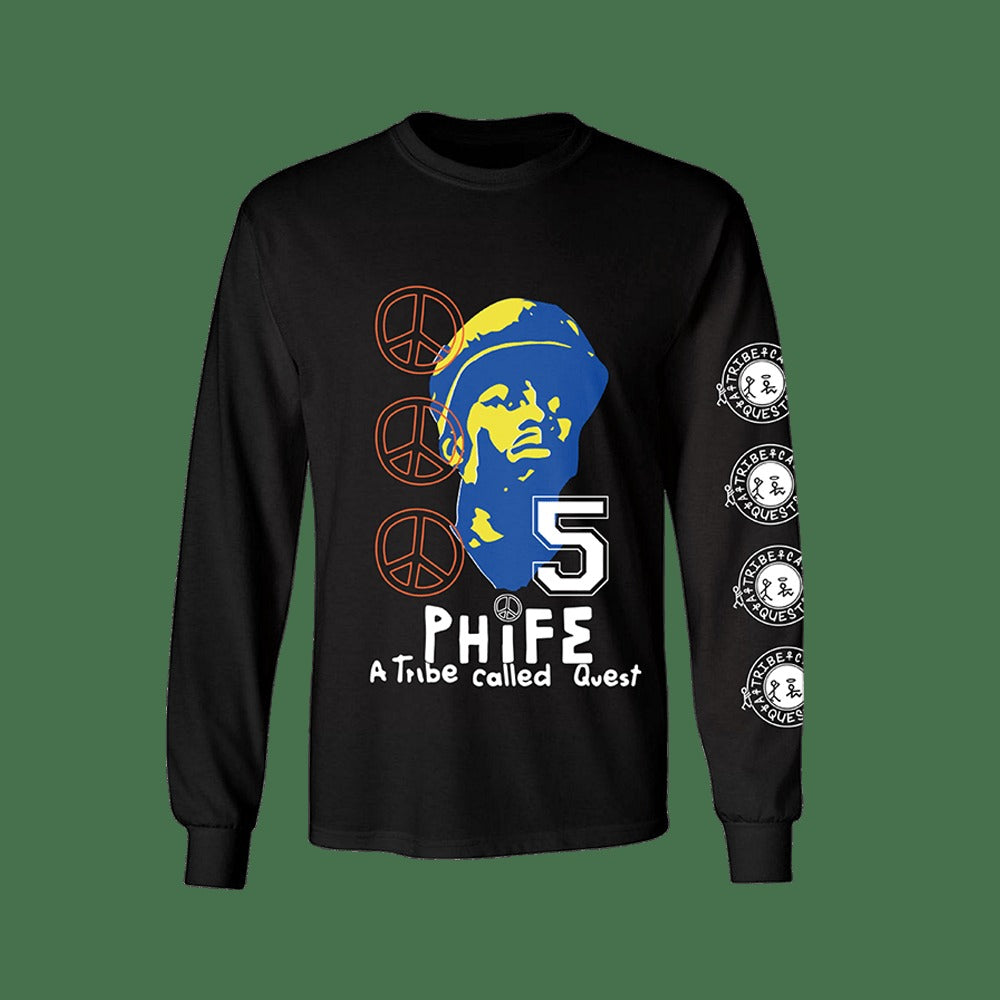 A Tribe Called Quest Merch Phife Peace Long Sleeve Shirt Fathers Day Presents For Hip Hop Fans