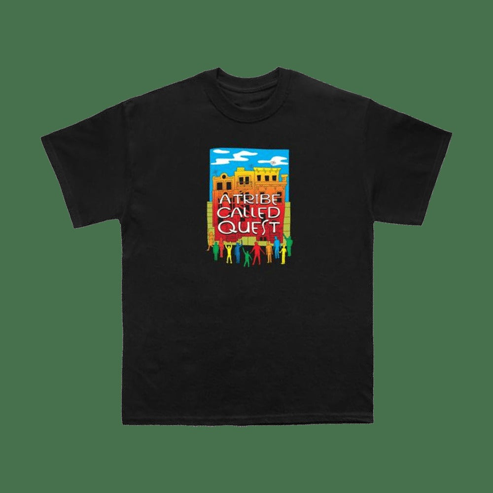 A Tribe Called Quest Merch Store ATCQ People's Instinctive Travels Black T-Shirt Dad Gifts