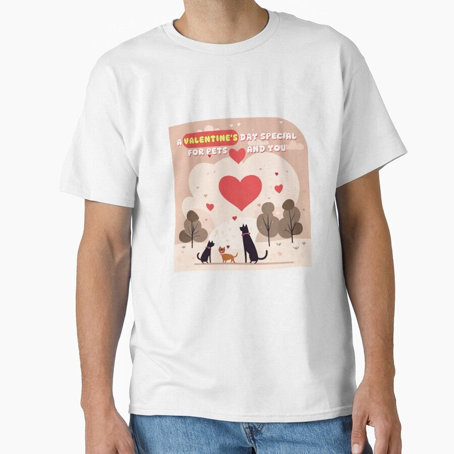 A Valentines Day Special For Pets And You Classic T Shirt