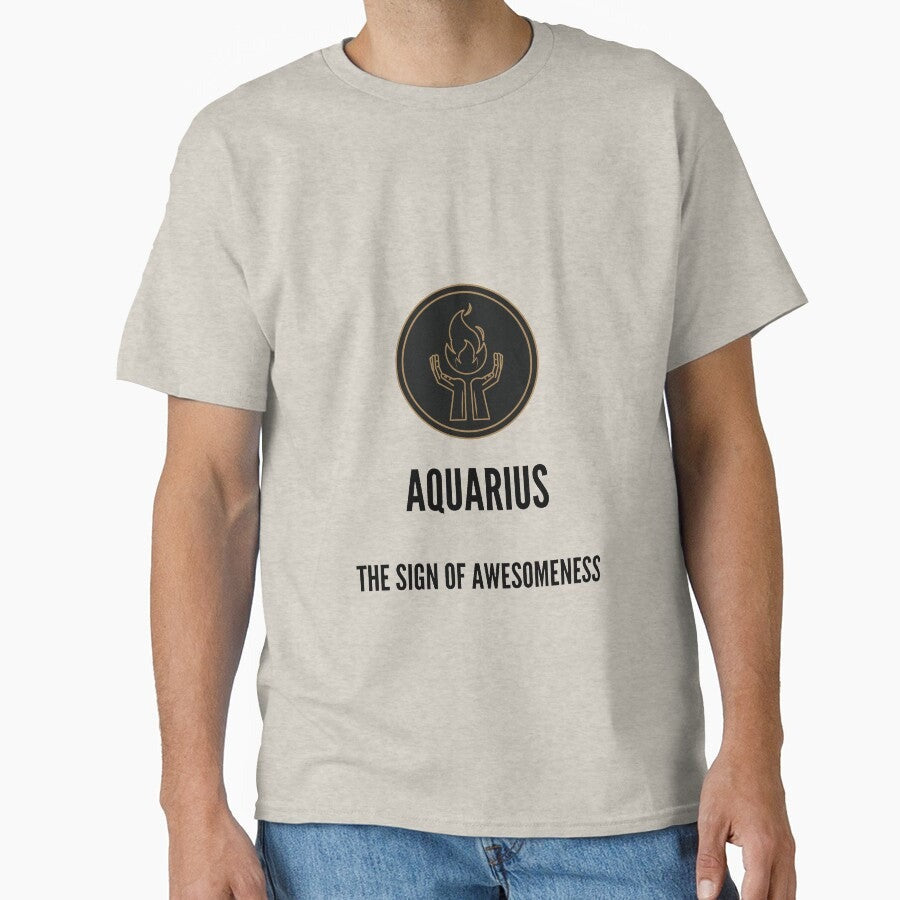 A ZODIAC SIGN TEST-AQUARIUS Classic T-Shirt