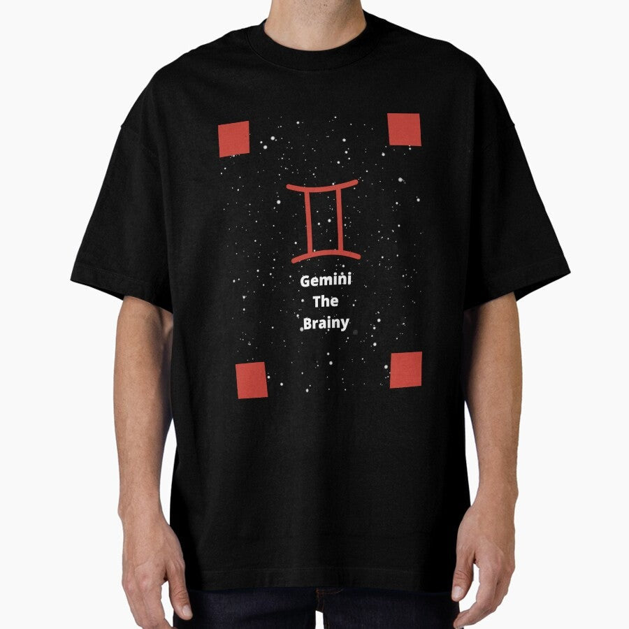 A Zodiac Sign Test - Gemini Oversized T-Shirt