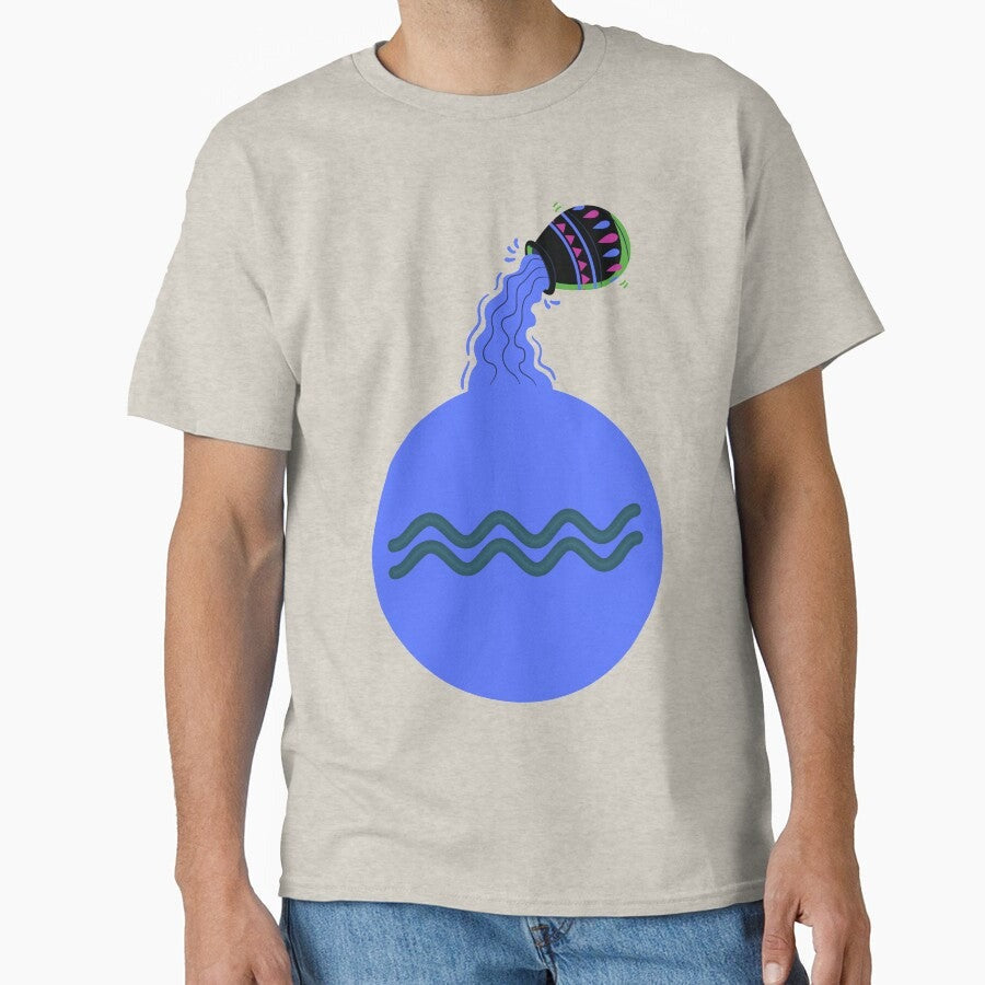 A Zodiac Sign Test Aquarius Classic T Shirt