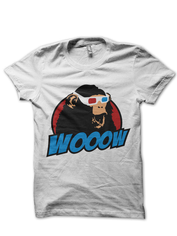 3d Amazed Ape T-Shirt