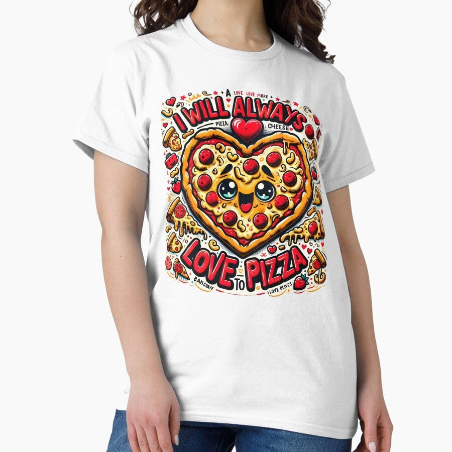 A love letter to pizza Classic T-Shirt