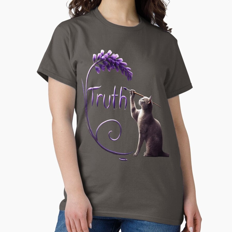 A truth cat painting Classic T-Shirt