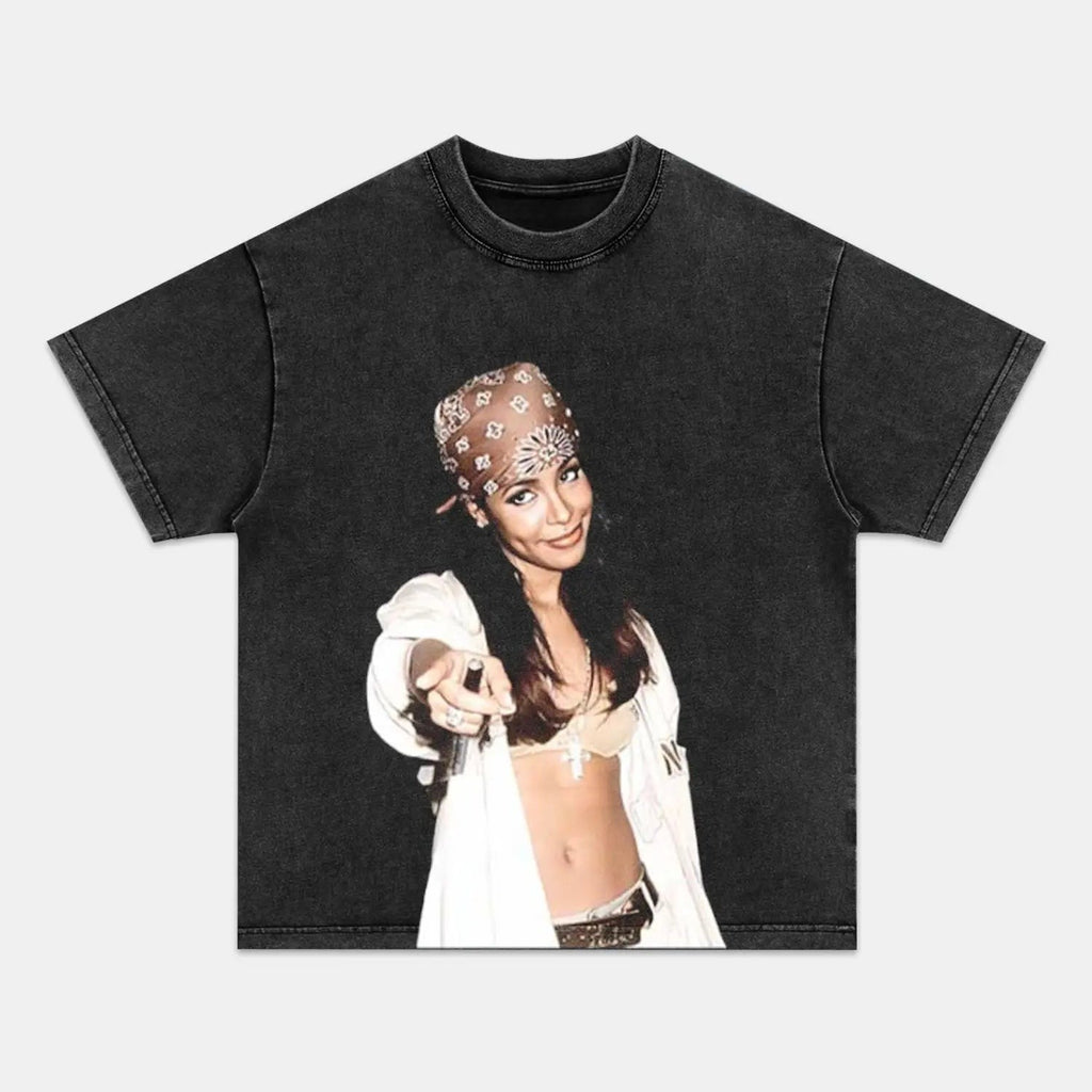 AALIYAH VINTAGE TEE