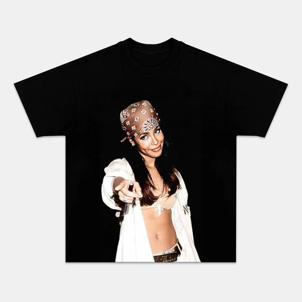 AALIYAH VINTAGE TEE