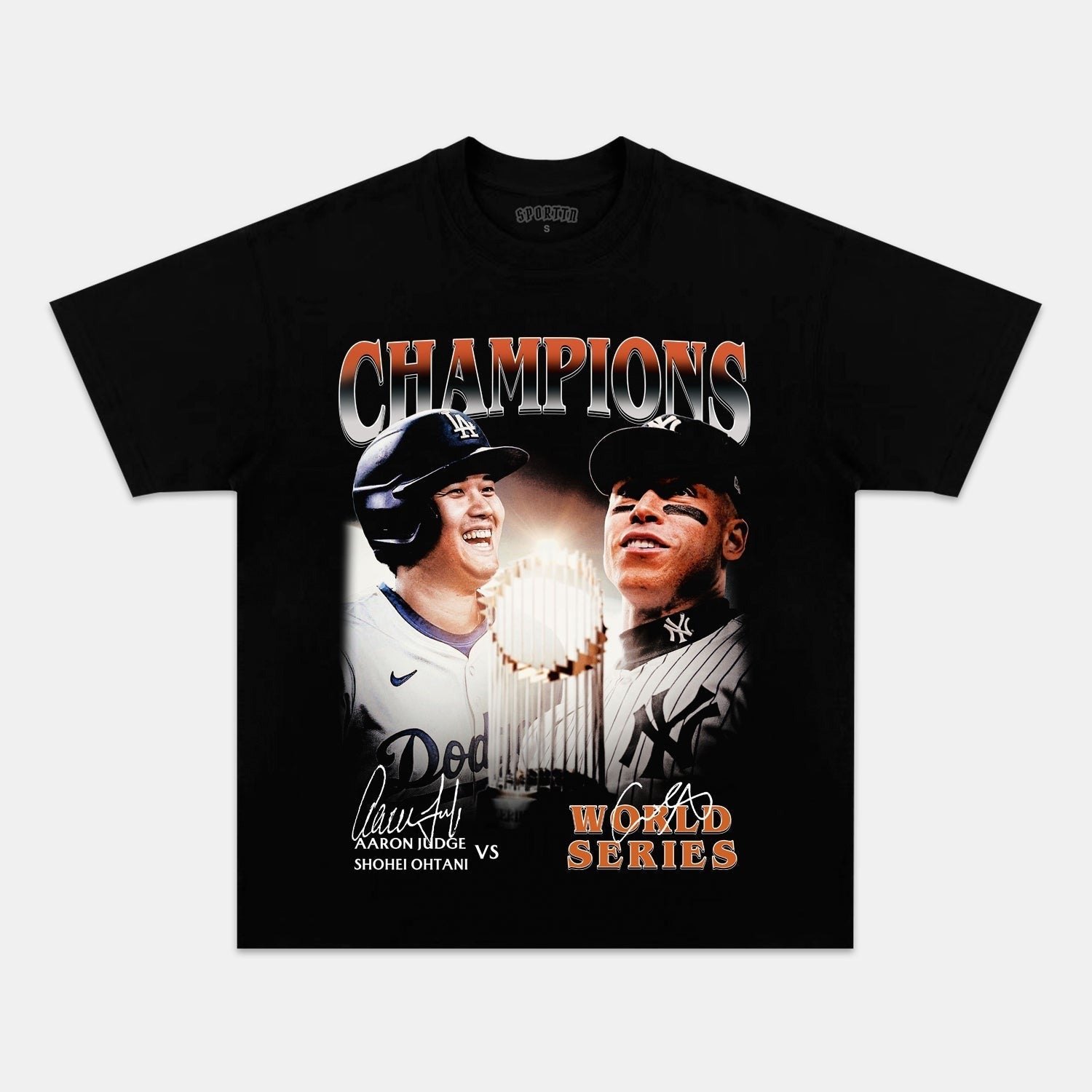 AARON JUDGE VS SHOHEI OHTANI TEE Style002