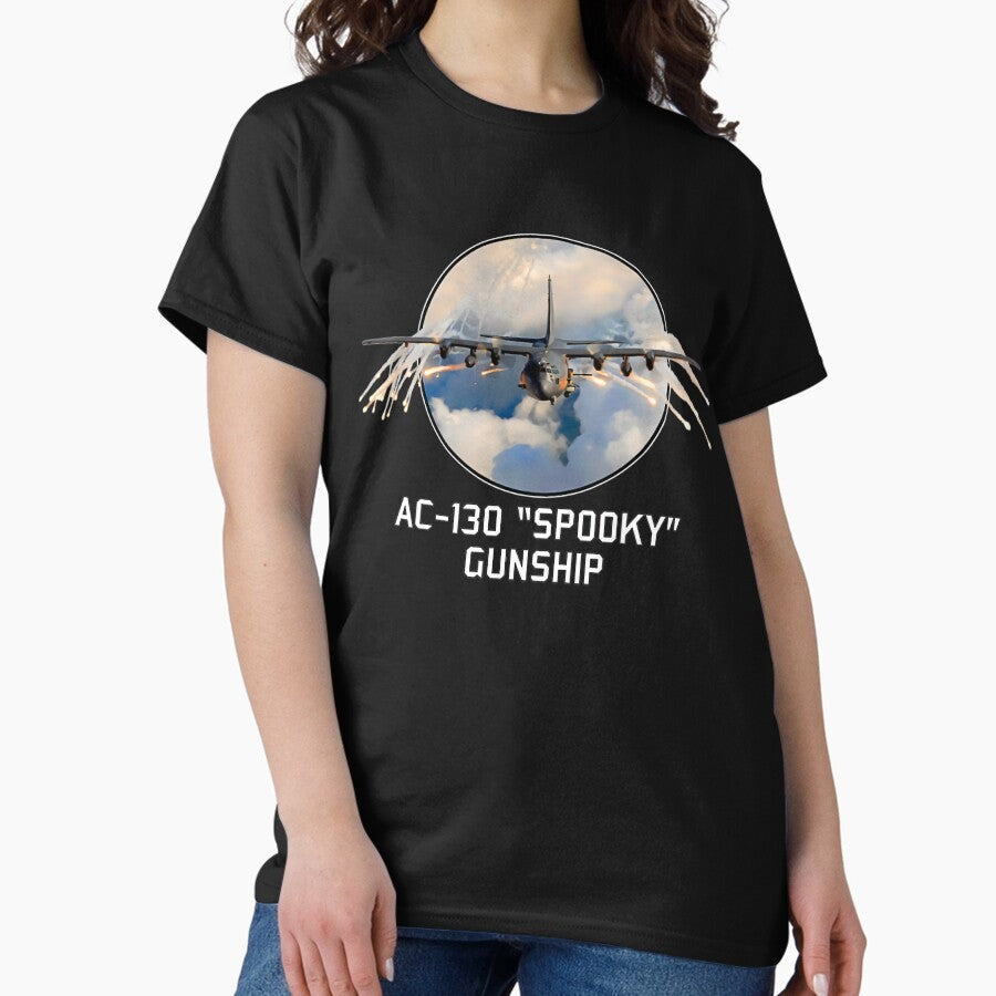 AC 130 Spooky Gunship Classic T-Shirt