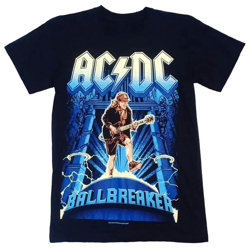 ACDC AUSTRALIAN HARD ROCK BAND SPECIAL ALBUM T-SHIRT, TOCK BAND TEE