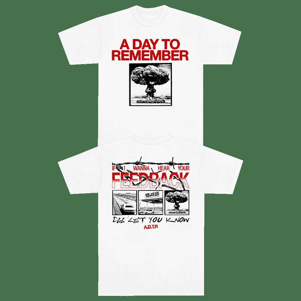 ADTR Merch Barbed Wire Feedback T-Shirt Dad Gifts For Father's Day 2025