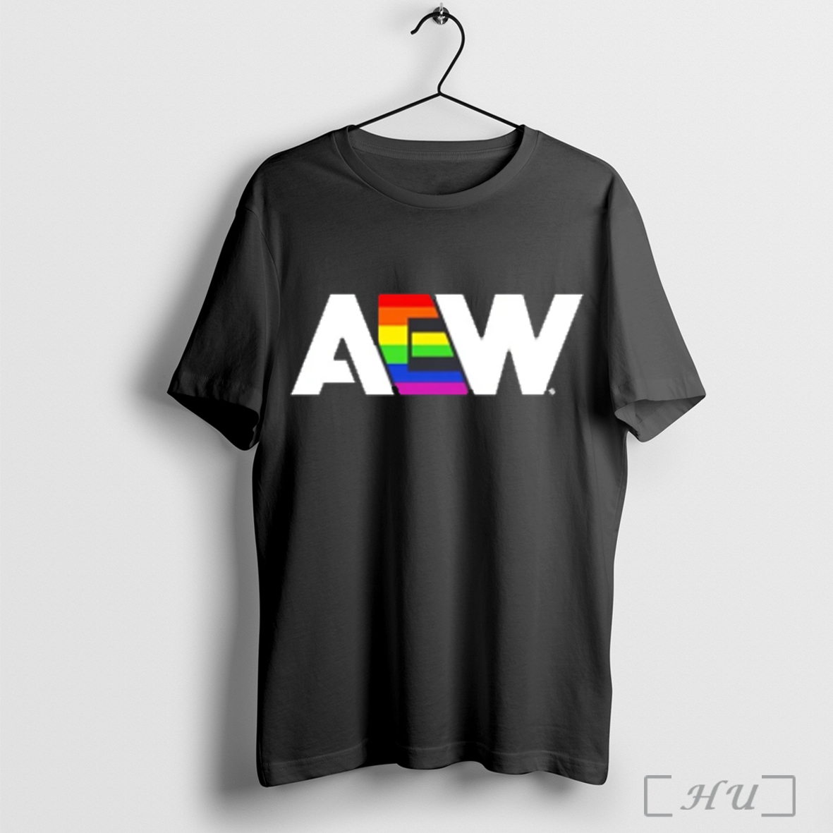Aew Pride 2025 Rainbow T Shirt Sweatshirt