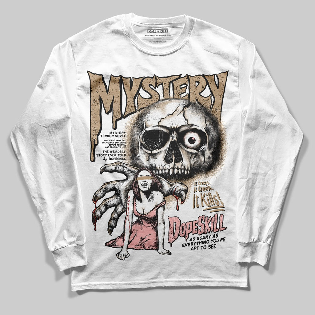 AIR FORCE 1 LINEN DopeSkill Long Sleeve T-Shirt Mystery Ghostly Grasp Graphic