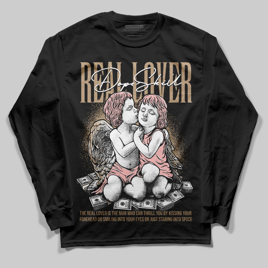 AIR FORCE 1 LINEN DopeSkill Long Sleeve T-Shirt Real Lover Graphic