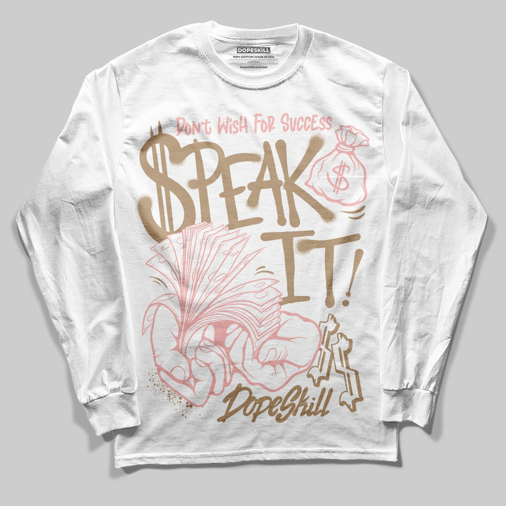 AIR FORCE 1 LINEN DopeSkill Long Sleeve T-Shirt Speak It Graphic